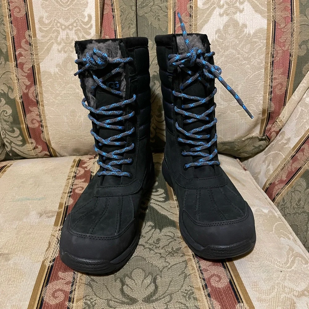 UGG Men's Butte Quilted Waterproof Snow Boots. Size 7 Men N17-07